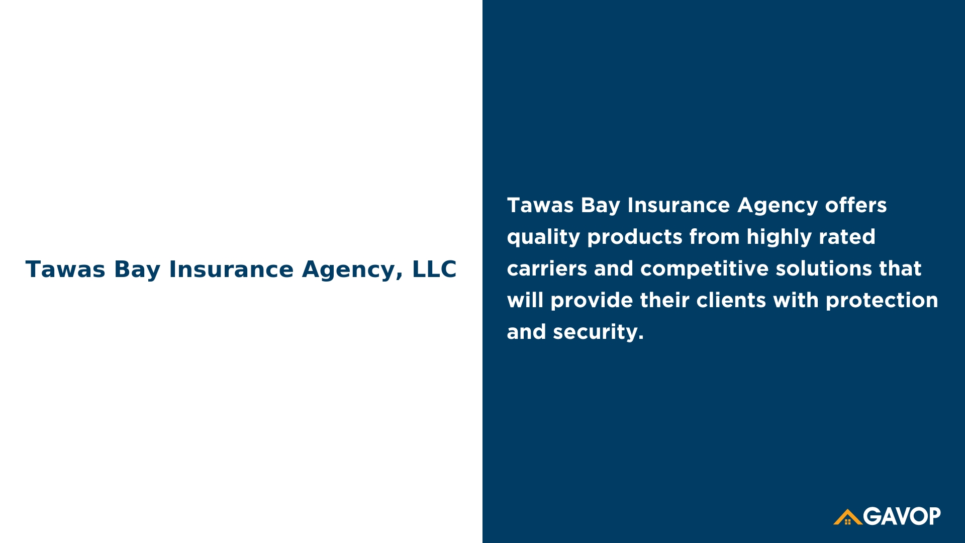 Tawas Bay Insurance Agency, LLC